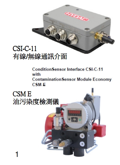 HYDAC CSM-E油污染度檢測與監控應用重點說明